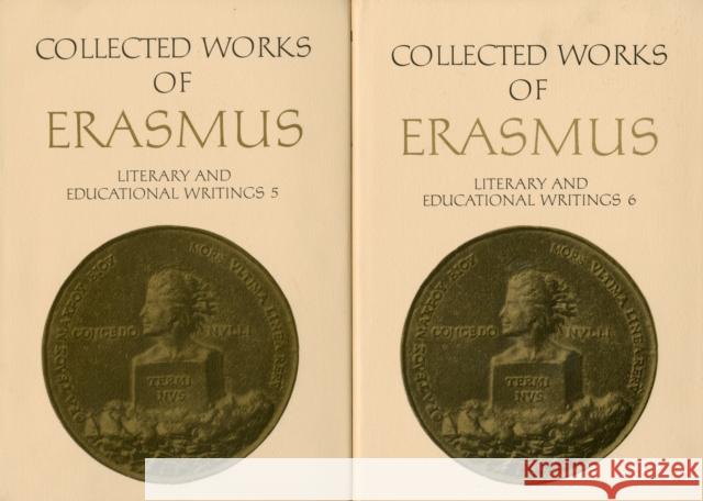 Collected Works of Erasmus: Literary and Educational Writings, 5 and 6 Erasmus, Desiderius 9780802056023 University of Toronto Press - książka