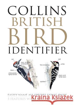 Collins British Bird Identifier: Easily Name All Species Using Only 5 Features with the 5 Id Method Jeff Baker 9780008508074 William Collins - książka