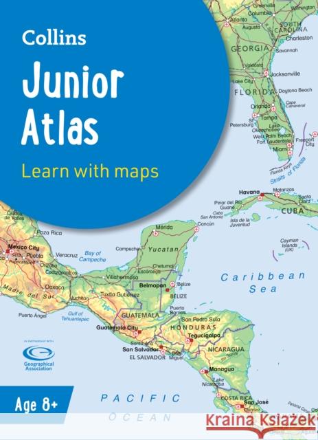 Collins Junior Atlas Collins Maps 9780008556464 HarperCollins Publishers - książka