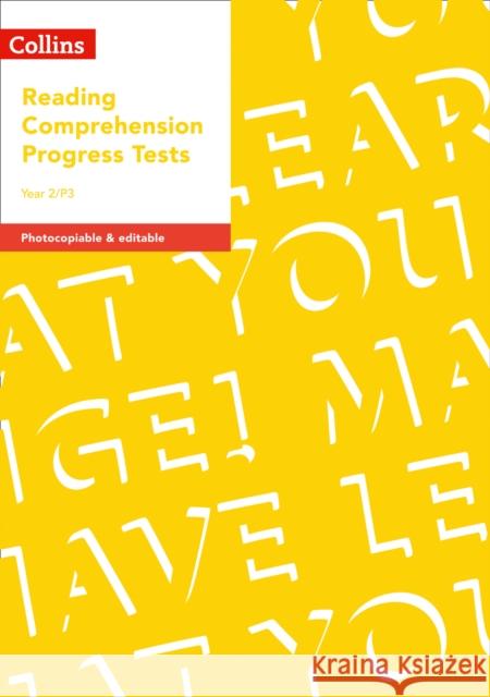 Collins Tests & Assessment - Year 2/P3 Reading Comprehension Progress Tests Collins Uk 9780008333430 HarperCollins Publishers - książka