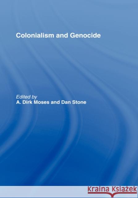 Colonialism and Genocide  9780415464154 TAYLOR & FRANCIS LTD - książka