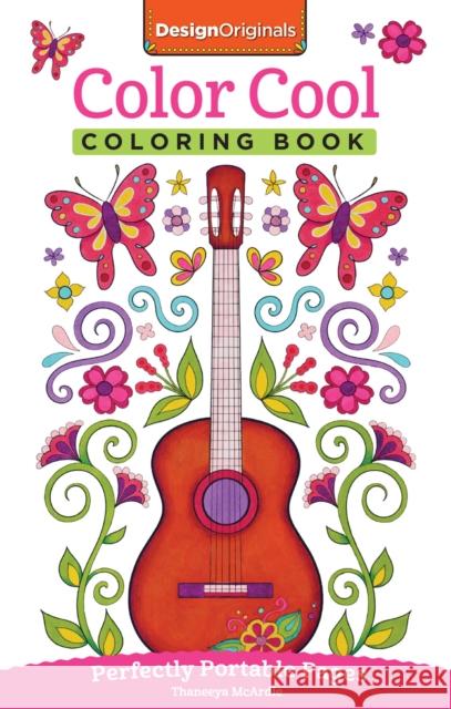 Color Cool Coloring Book: Perfectly Portable Pages Thaneeya McArdle 9781497201774 Design Originals - książka