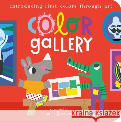 Color Gallery: Introducing First Colors Through Art Isabel Otter Sophie Ledesma 9781664350977 Tiger Tales - książka