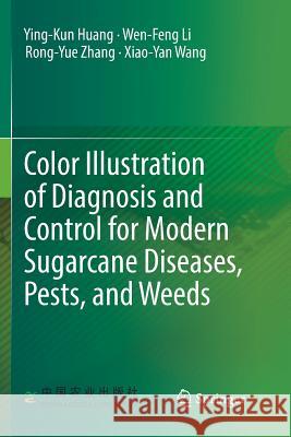 Color Illustration of Diagnosis and Control for Modern Sugarcane Diseases, Pests, and Weeds Ying-Kun Huang Wen-Feng Li Rong-Yue Zhang 9789811346101 Springer - książka