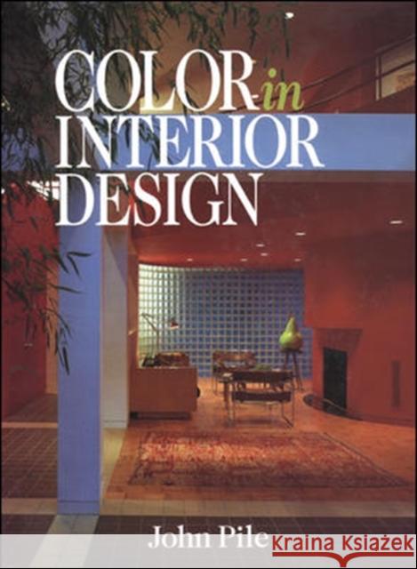 Color in Interior Design CL John Pile 9780070501652 McGraw-Hill Professional Publishing - książka