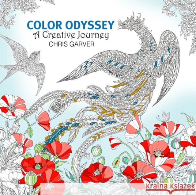 Color Odyssey: A Creative Coloring Journey Chris Garver 9781942021971 Spring Street Arts - książka