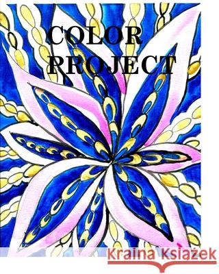 color project: Color by Daena Hickey, Alice Daena 9781715903008 Blurb - książka
