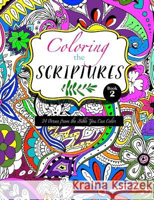 Color the Scriptures - Book 2 Michelle Stimpson 9781541254145 Createspace Independent Publishing Platform - książka