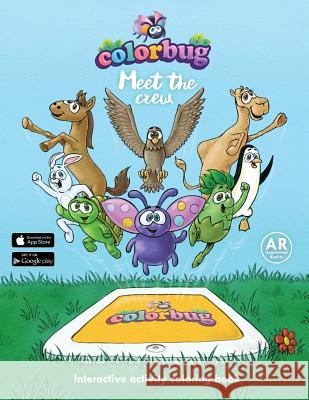 colorbug: interactive activity book for kids Pixelbug 9781518620843 Createspace - książka