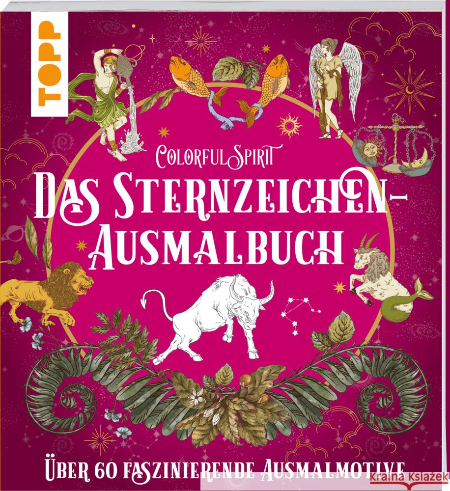 Colorful Spirit - Das Sternzeichen-Ausmalbuch frechverlag 9783735880314 Frech - książka