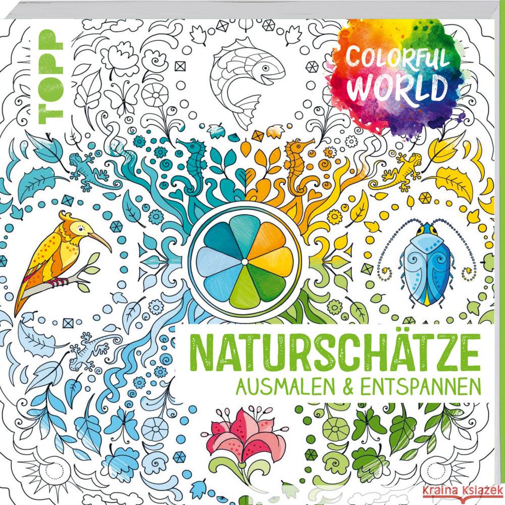 Colorful World - Naturschätze Altmayer, Helga, Schwab, Ursula, Pitz, Natascha 9783772447341 Frech - książka