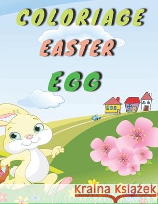 coloriage Easter egg: Easter Children's Coloring Book Activity Planet 9798715282019 Independently Published - książka