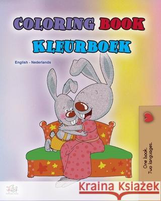 Coloring book #1 (English Dutch Bilingual edition): Language learning colouring and activity book Admont, Shelley 9781525945380 Kidkiddos Books Ltd. - książka