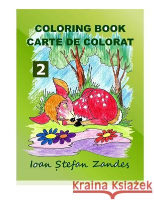 Coloring Book 2: Coloring book for kids starting with the age of 3 Balan, Sorinel 9781983412462 Createspace Independent Publishing Platform - książka