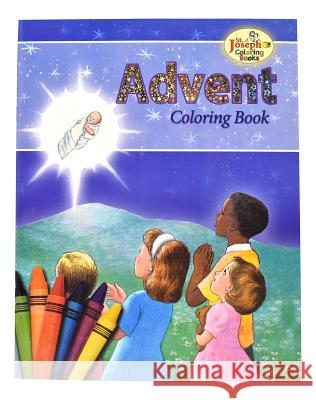 Coloring Book about Advent World Wide Publications 9780899426907 Catholic Book Publishing Company - książka