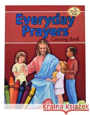 Coloring Book about Everyday Prayers Catholic Book Publishing Co 9780899426914 Catholic Book Publishing Company - książka