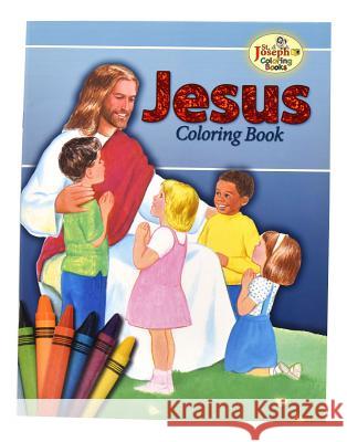 Coloring Book about Jesus Catholic Book Publishing Co 9780899426709 Catholic Book Publishing Company - książka