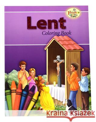 Coloring Book about Lent Catholic Book Publishing Co 9780899426976 Catholic Book Publishing Company - książka
