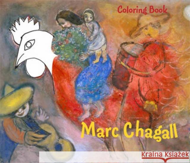 Coloring Book Chagall Annette Roeder 9783791370057  - książka