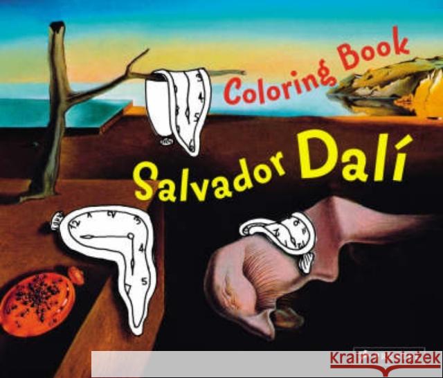 Coloring Book Dali Kutschbach, Doris 9783791338880 Prestel - książka