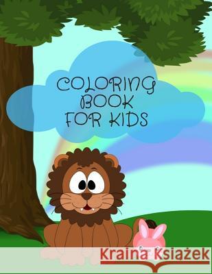 COLORING Book For Kids: Ages 4-8 Childhood Learning, Preschool Activity Book 100 Pages Size 8x10 Inch Mozley, Maxima 9781795032698 Independently Published - książka