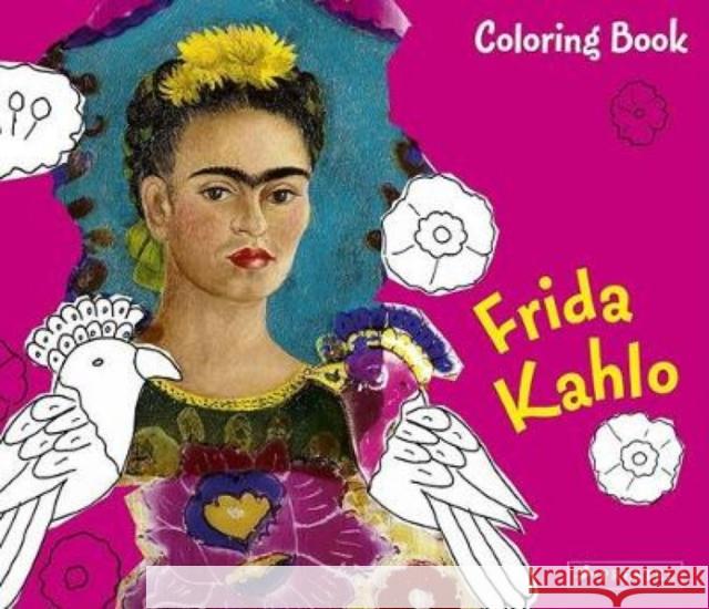 Coloring Book Frida Kahlo Prestel 9783791339771 Prestel Publishing - książka