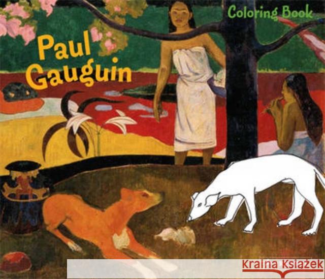 Coloring Book Gauguin Roeder, Annette 9783791370316 Prestel Publishing - książka