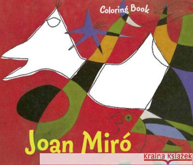 Coloring Book Joan Miro Annette Roeder 9783791370392  - książka