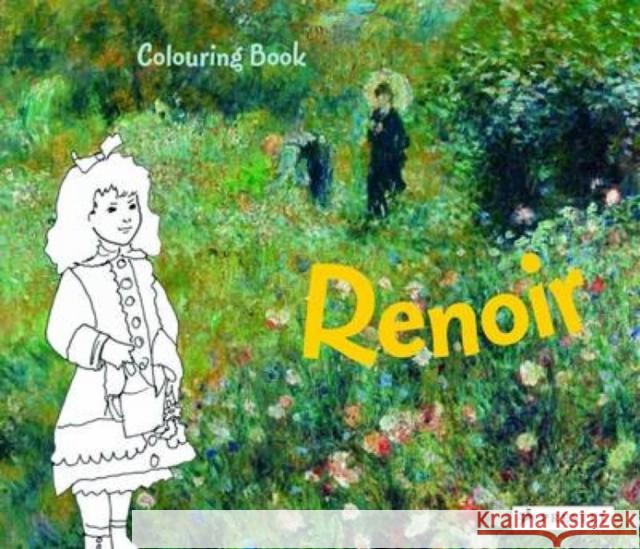 Coloring Book Renoir Annette Roeder 9783791372808 Prestel Publishing - książka