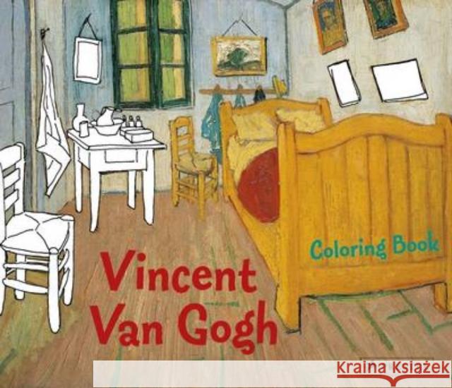 Coloring Book Vincent Van Gogh Roeder, Annette 9783791343310  - książka