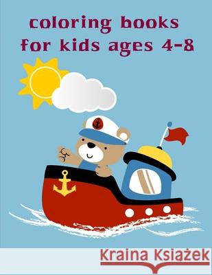 Coloring Books For Kids Ages 4-8: An Adorable Coloring Christmas Book with Cute Animals, Playful Kids, Best for Children J. K. Mimo 9781650398440 Independently Published - książka