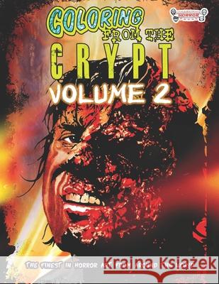 Coloring from the Crypt: Volume 2 Erin, Sr. Gray 9781722156046 Createspace Independent Publishing Platform - książka