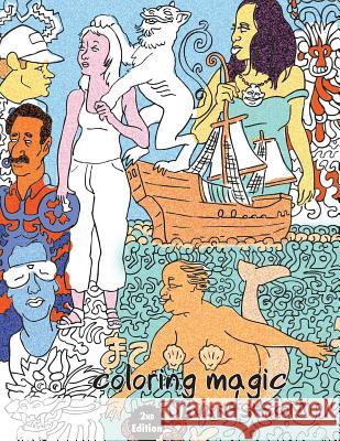 Coloring Magic: With Bonus Trump Pages Evan Forsch 9781544622903 Createspace Independent Publishing Platform - książka
