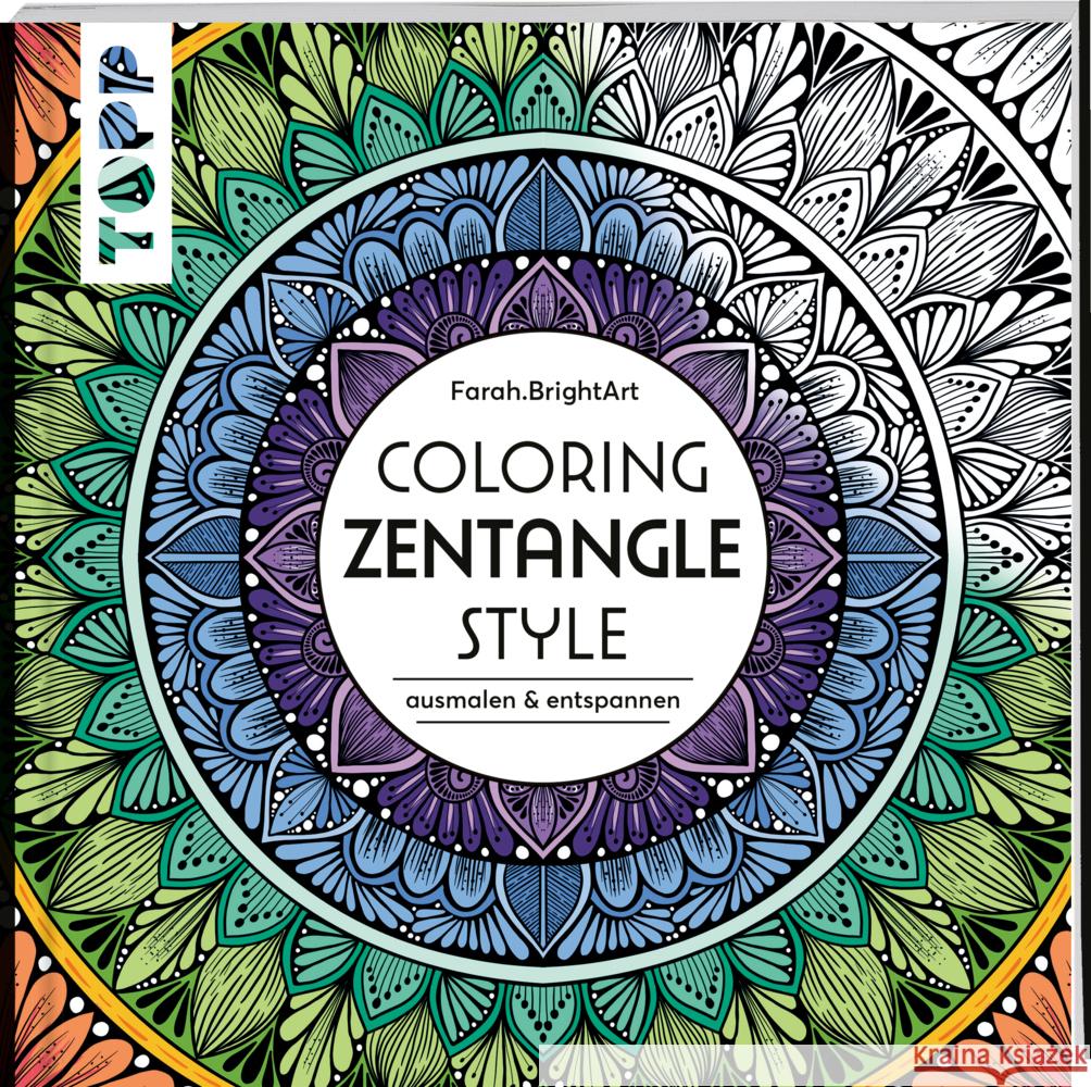 Coloring Zentangle-Style Farah.brightart 9783735880178 Frech - książka