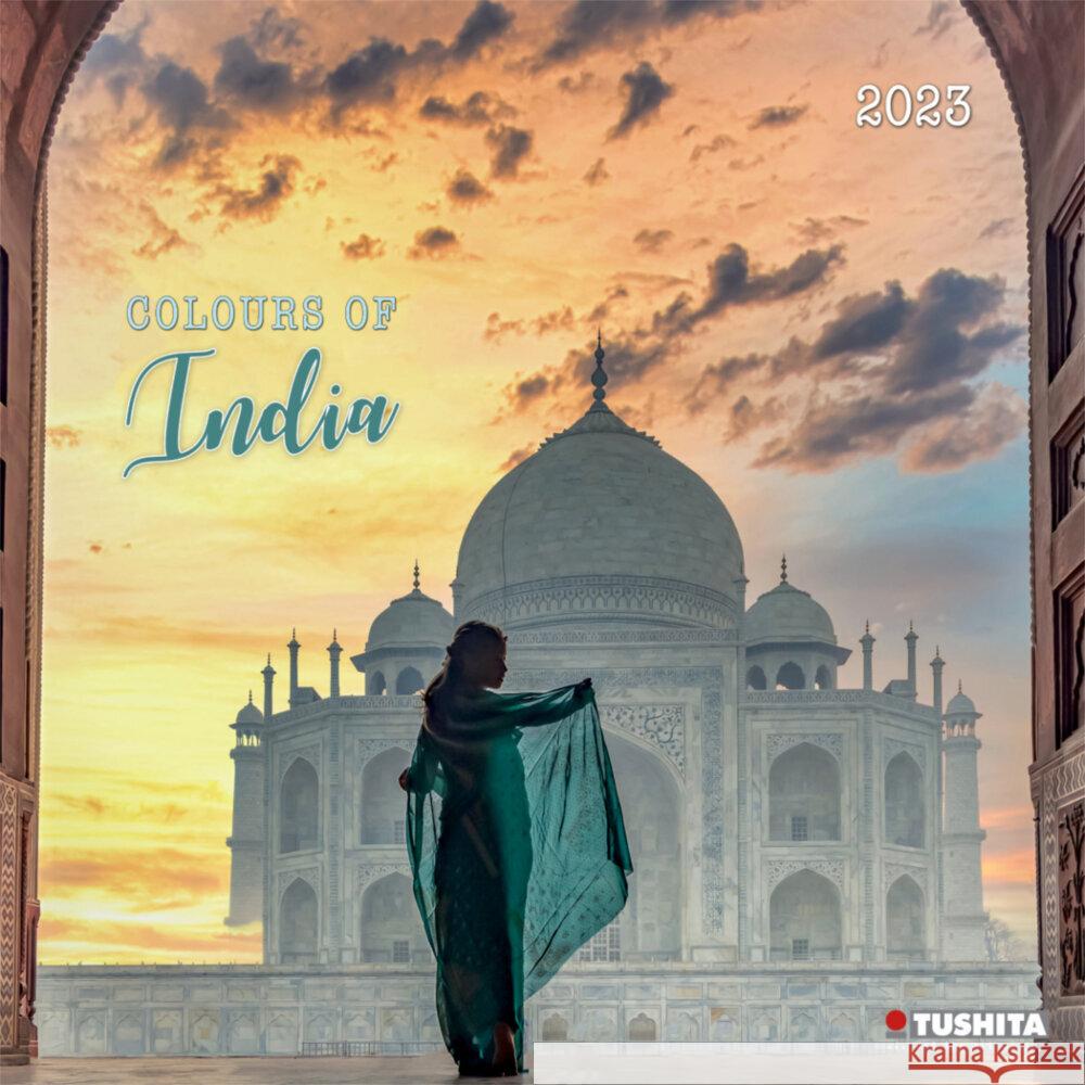 Colors of India 2023  9783959290340 Tushita - książka