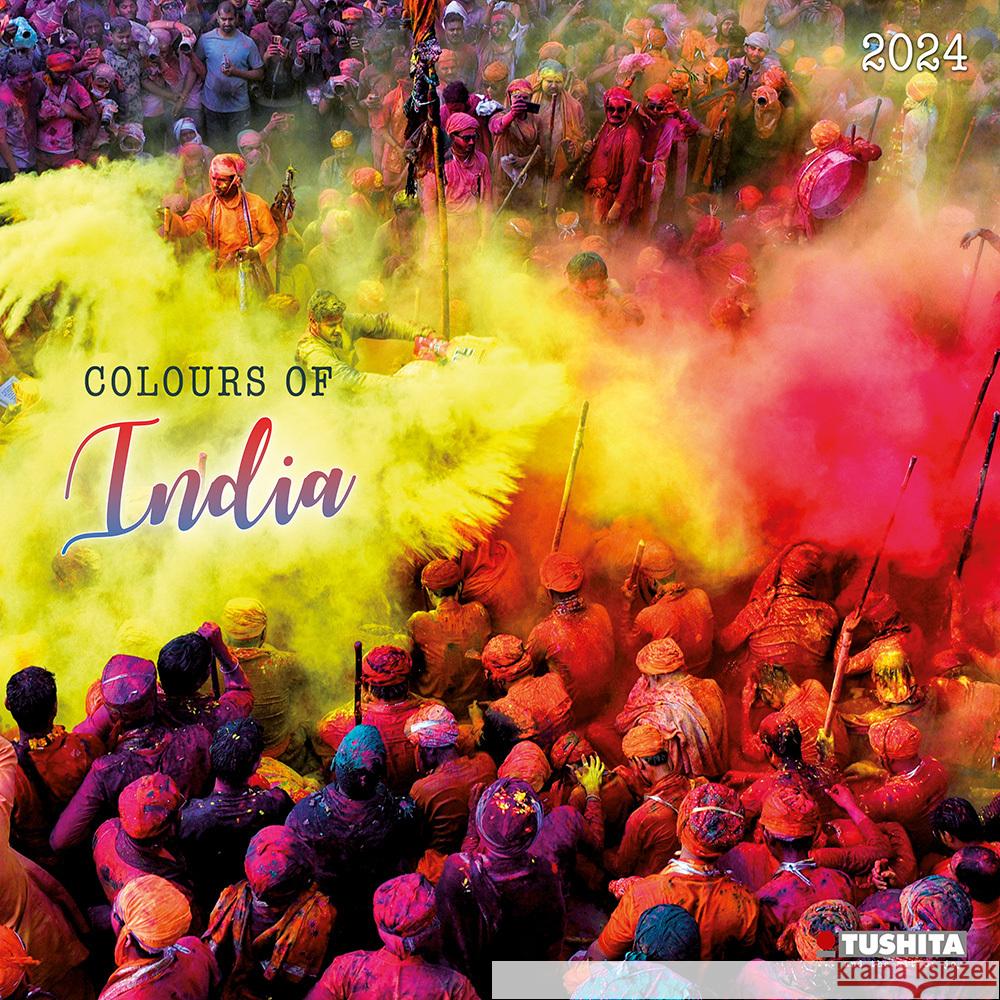Colors of India 2024  9783959292368 Tushita - książka