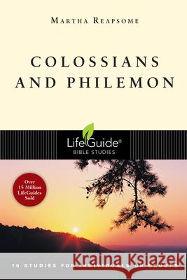 Colossians and Philemon Reapsome, Martha 9780830830145 InterVarsity Press - książka