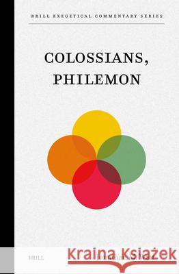 Colossians, Philemon Jonathan Watt 9789004693210 Brill - książka