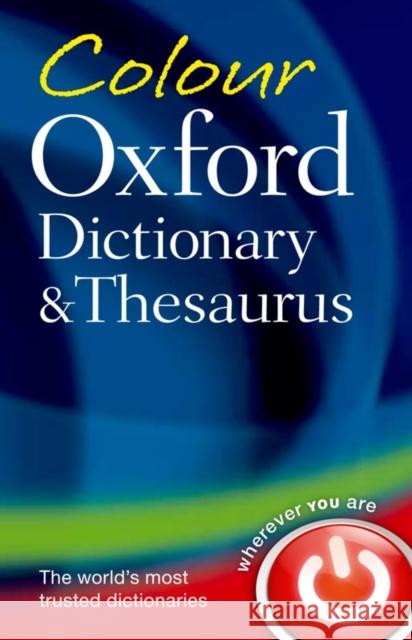Colour Oxford Dictionary & Thesaurus   9780199607938 Oxford University Press - książka