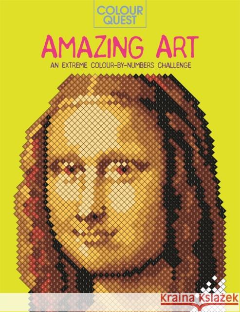 Colour Quest®: Amazing Art: An Extreme Colour by Numbers Challenge Lauren Farnsworth 9781789292862 Michael O'Mara Books Ltd - książka