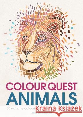 Colour Quest® Animals: 30 Extreme Colouring Challenges to Complete  9781782437130  - książka