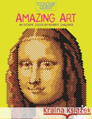 Colour Quest®: Amazing Art: An Extreme Colour by Numbers Challenge Lauren Farnsworth 9781789292862 Michael O'Mara Books Ltd - książka