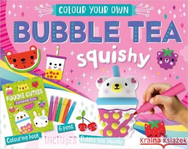 Colour Your Own Bubble Tea Squishy Make Believe Ideas 9781805444657 Make Believe Ideas - książka