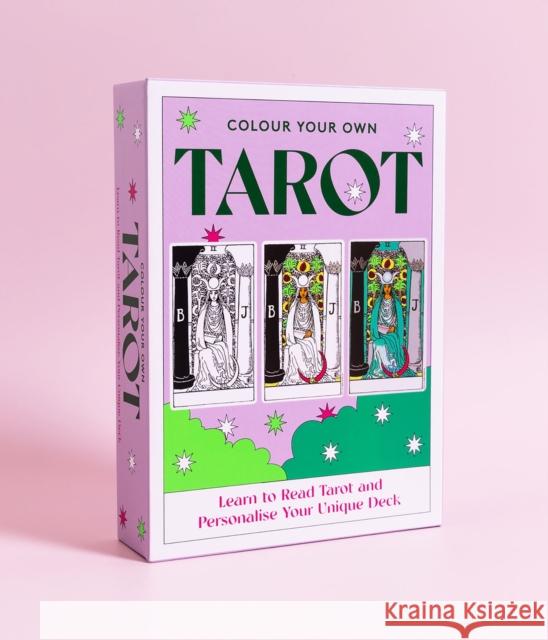 Colour Your Own Tarot: Learn to Read Tarot and Personalize Your Unique Deck Lisa Butterworth 9781529428087 Quercus Publishing - książka