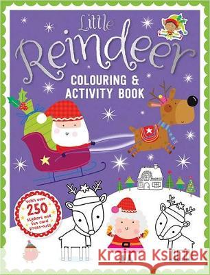 Colouring Book Little Reindeer Make Believe Ideas   9781788433655 Make Believe Ideas - książka