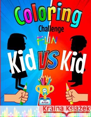 Colouring Challenge Fun: Kid Vs Kid MR Birthday   9798367436884 Independently Published - książka