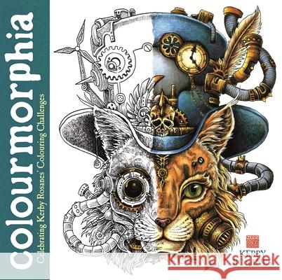Colourmorphia: Celebrating Kerby Rosanes' Colouring Challenges Kerby Rosanes 9781912785056 Michael O'Mara Books Ltd - książka