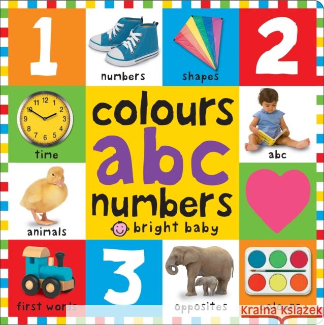 Colours ABC Numbers Roger Priddy 9781783412020 Priddy Books - książka