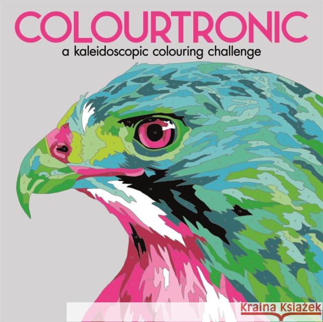 Colourtronic: A Kaleidoscopic Colour by Numbers Challenge Lauren Farnsworth 9781780554495 Michael O'Mara Books Ltd - książka