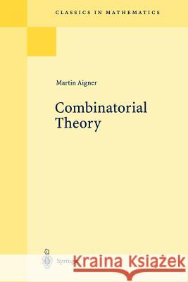 Combinatorial Theory Martin Aigner 9783540617877 Springer-Verlag Berlin and Heidelberg GmbH &  - książka